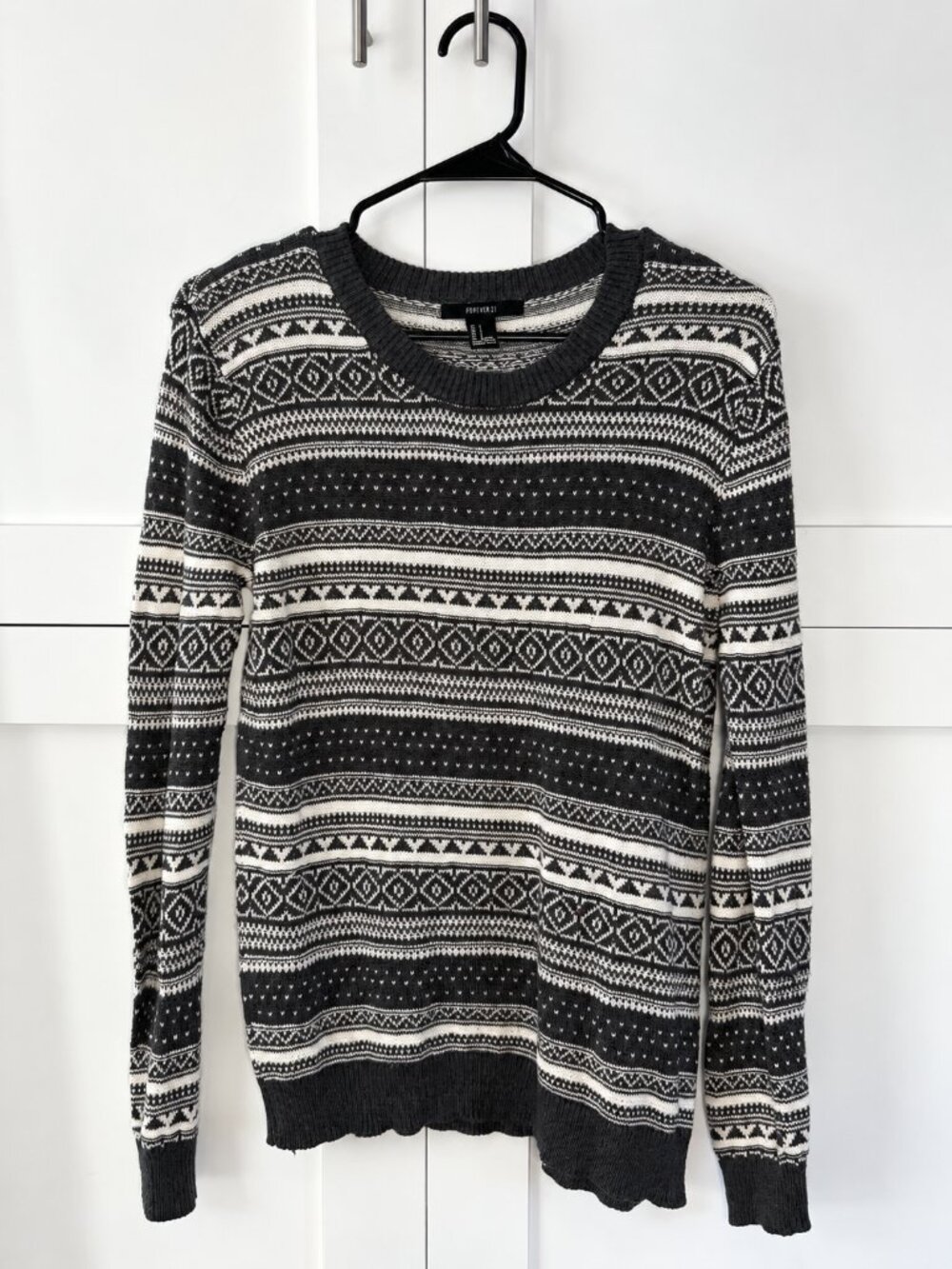 Forever 21 | Fair Isle Nordic Sweater - Size Small